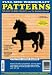 Strutting Horse Yard Shadow - Yard Art Woodworking Pattern