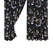 Character World Simpsons Bart Funk Curtains with Tie Backs, 72 Inch