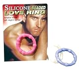 Pipedream Products Silicone Beaded Love Ring, Clear