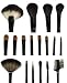 18 Pcs Professional High Quality Sable Makeup Brush Set w/ Case