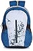 Bag-Age White Gold School Backpack (Blue) RS.799.00