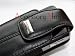 Electronics : Genuine Blackberry 8100 Pearl Leather Pouch In Black With Battery Saving...