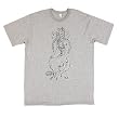 Rogue Monk grey marl boots and skull t-shirt. RMNK3871