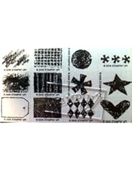 Single Detail Page Misc: Stampin Up A to Z Accents 12 Stamp Set Retired 2006 - Stampin Up