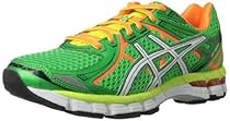 Hot Sale ASICS Men's GT 2000 2 Running Shoe,Classic Green/White/Orange Clown Fish,10.5 M US