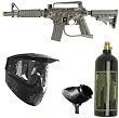 US ARMY Alpha Black Tactical Tippmann Gun Set - CAMO