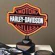 Harley-Davidson Dual Lit Neon Table Lamp