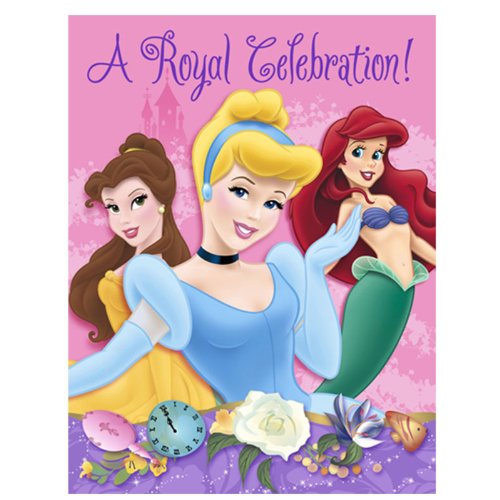 Disney Princess Party Supplies - Invitations