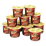 Instant Oatmeal, Apple-Cinnamon, Single-Serve 1.9lb Bowl, 12/box