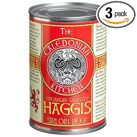 Caledonian Kitchen Haggis With Sirloin Beef, 14.5-Ounce Cans (Pack of 3)