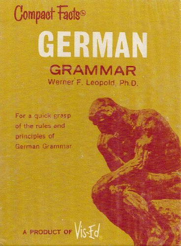 German Grammar Cards: Compact Facts