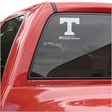 Tennessee Volunteers 8x8 White Team Logo Decal