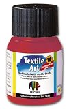 Nerchau 144318 - Textile Art Stoffmalfarbe f�r dunkle Stoffe 59 ml, Rot