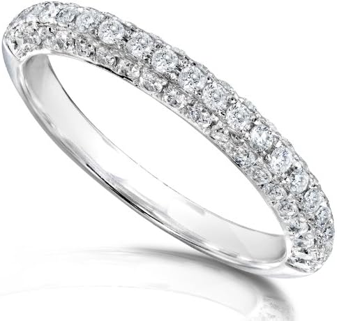 Diamond Band 1/2 carat (ctw) in 14K White Gold_8.0
