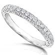 1/2ct TW Round Brilliant Diamond Band in 14k White Gold