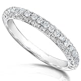 1/2ct TW Round Brilliant Diamond Band in 14k White Gold