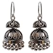 Dangle Earrings for Women Sterling Silver Jewellery 1.5 inches (ers270)