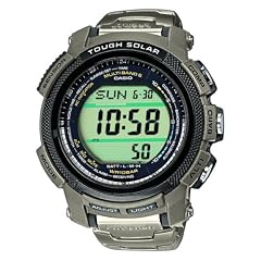Casio Sport Unisex-Armbanduhr Pro-Trek-Funk-Solar-Kollektion Digital Quarz PRW-2000T-7ER