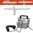IWATA REVOLUTION AR AIRBRUSHING SYSTEM WITH SILVER JET AIR COMPRESSOR