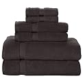 Contemporary Home 6-pc. Towel Set - Ebony