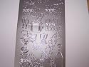 *2 Peel Offs- Silver Happy New Year & Motifs - Card Making