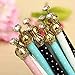 12Pcs Elegant Crown 0.38mm Black Cute Gel Pens Color Ramdon