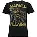 Search : Marvel Comics Marvel Villains Mens T-Shirt by Junk Food