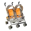 Jeep Wrangler Twin Sport All-Weather Umbrella Stroller in Fierce