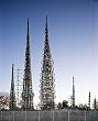 Eclectic Watts Tower Sculpture, Los Angeles Photograph - Beautiful 16x20-inch Photographic Print by Carol M. Highsmith