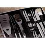 Chef's Kitchen Stainless Steel BBQ Barbecue Set & Carrying Case