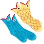K. Bell Women's 2-Pack Wide Mouth Fish Crew Socks