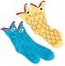 K. Bell Women's 2-Pack Wide Mouth Fish Crew Socks