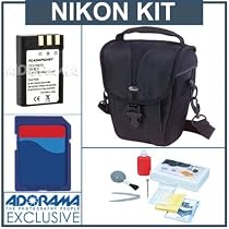 Accessory Kit for Nikon D60, D40 & D40X Digital SLR Cameras