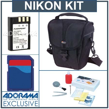 Accessory Kit for Nikon D60, D40 & D40X Digital SLR Cameras