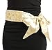 Womens Elegant Bright Bead Detail Sash
