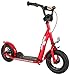 BIKESTAR Kick Scooter with Brakes, Mudguard and air Tires for Kids 5 Year Old | Classic Edition with Alloy Wheels 10 Inch | Red