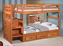 Discovery Twin Twin Staircase Bunk 3 Drawers