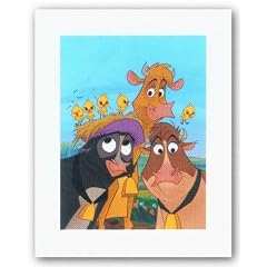Mrs. Caloway, Grace and Maggie von Walt Disney Kunstdruck