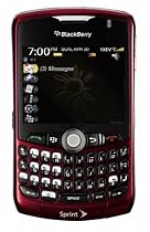 BlackBerry Curve 8330 Phone, Red (Sprint)