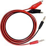 Elenco Electronics TL-16 Banana to Large Alligator Test Lead Set