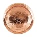 Achla Designs Hammered Copper Bowl with Rim