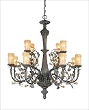 12 Light Chandelier - El Taramar Finish