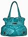 Kathy Van Zeeland Purse Handbag Ocean Lady Loop Belt Shopper