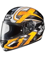 Automotive Parts and Accessories: HJC CL-16 Shock Full Face Motorcycle Helmet MC-3 Yellow XXXL 3XL - HJC