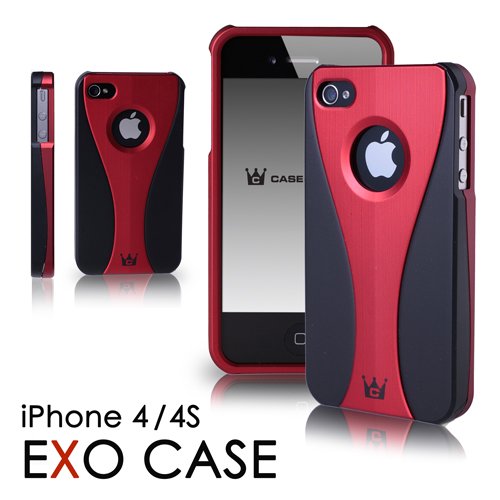 CaseCrown Apple iPhone 4 and 4S Exo Polycarbonate 