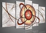  Fusion Sphere  Hand Painted Modern Abstract Oil Painting on Canvas Stretched & Framed! - Modern Art Work Home Decor