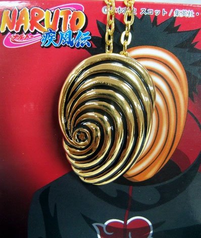 Click here to buy Naruto: Akatsuki Tobi's Mask Necklace w Box + Pin by Naruto.