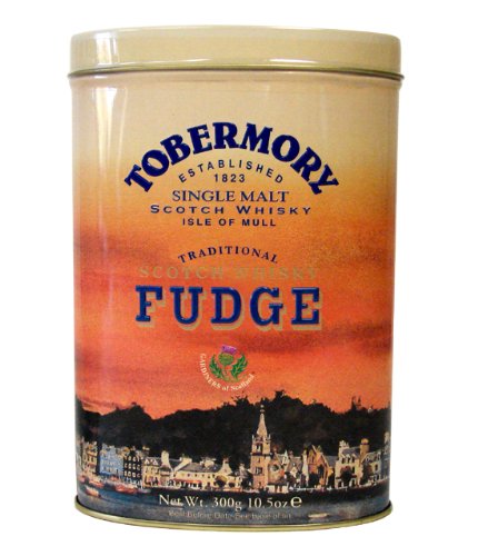 Gardiners of Scotland Tobermory Single Malt Scotch Whisky Fudge, 10.5-Ounce