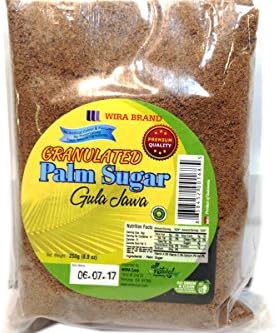 Gula Jawa (Granulated Palm Sugar) - 8.8oz (Pack of 6)