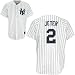 Youth New York Yankees #2 Derek Jeter Home Replica Jersey - S 8
